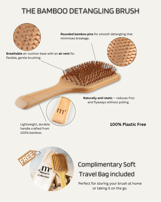 The Bamboo Detangling Brush