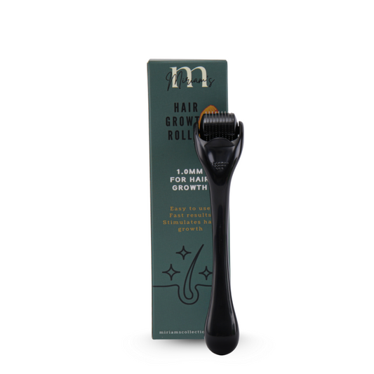 Black Hair Growth Roller (Dermaroller 1.0mm)