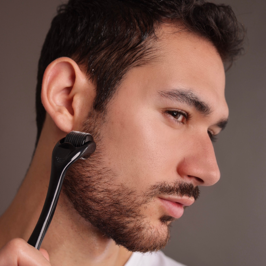 Black Hair Growth Roller (Dermaroller 1.0mm)