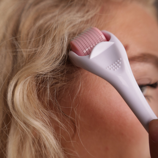 Pink Hair Growth Roller (Dermaroller 1.0mm)