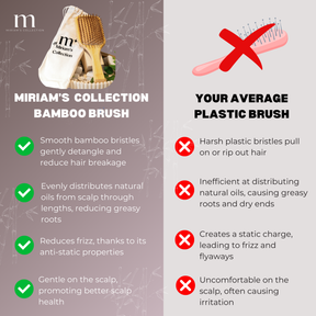 Natural Bamboo Hair Brush