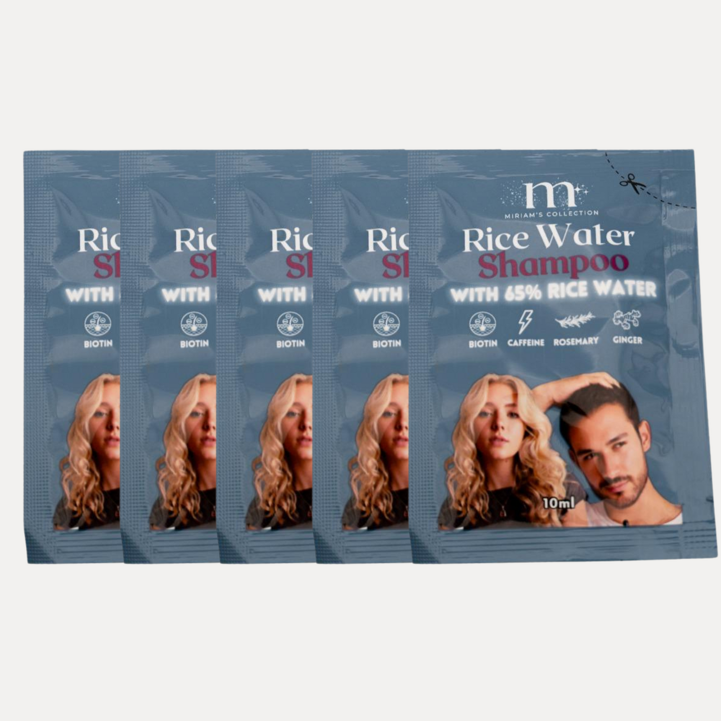 Rice Water Shampoo Sample Sachet