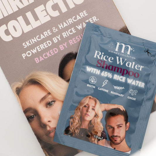 Rice Water Shampoo Sample Sachet